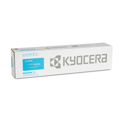 Kyocera TK-8735C (1T02XNCNL0), originální toner, azurový, 40000 stran