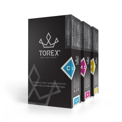 TOREX® toner kompatibilní s HP CF252XM (410X), CMY, 3 × 5000 stran, 3-pack