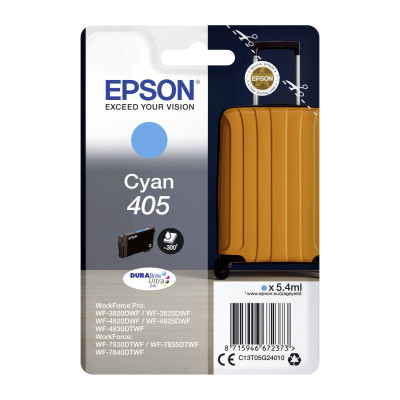 Epson T05G2 (C13T05G24010, 405), originální inkoust, azurový, 5,4 ml