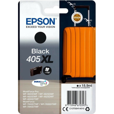 Epson T05H1 (C13T05H14010, 405XL), originální inkoust, černý, 18,9 ml, XL