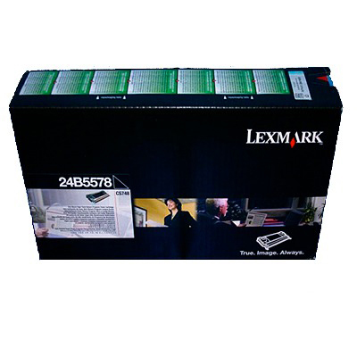 Lexmark 24B5578, originální toner, černý, 12000 stran