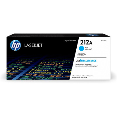 HP W2121A (212A), originální toner, azurový, 4500 stran