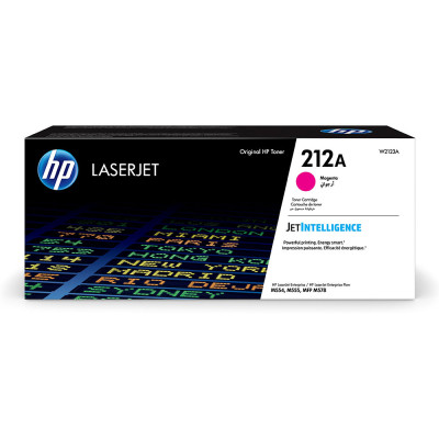 HP W2123A (212A), originální toner, purpurový, 4500 stran