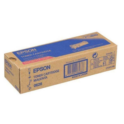 Epson C13S050628, originální toner, purpurový, 2500 stran