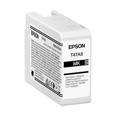 Epson T47A8 (C13T47A80N), originální inkoust, matně černý, 50 ml