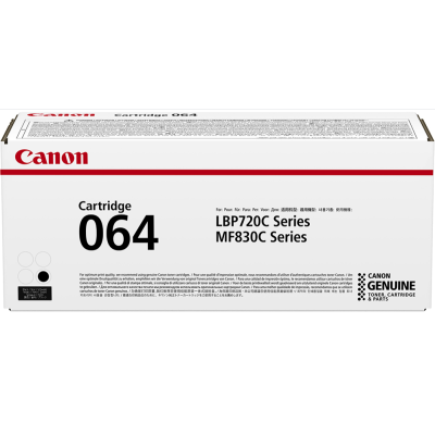 Canon 064Bk (4937C001), originální toner, černý, 6000 stran