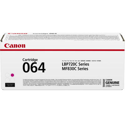 Canon 064M (4933C001), originální toner, purpurový, 5000 stran