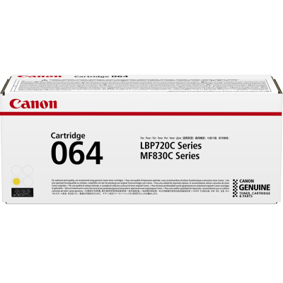 Canon 064Y (4931C001), originální toner, žlutý, 5000 stran