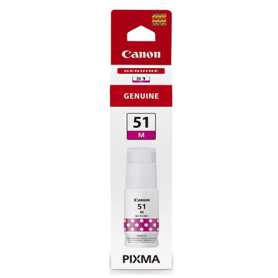 Canon GI-51M (4547C001), originální inkoust, purpurový, 7700 stran (70 ml)