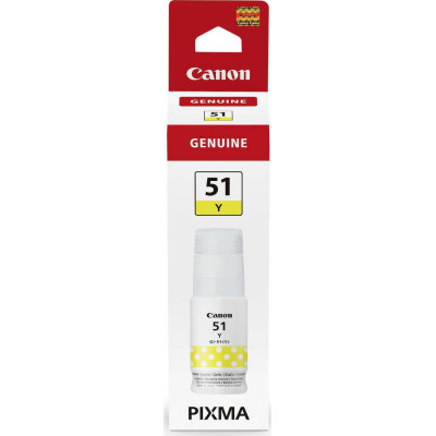 Canon GI-51Y (4548C001), originální inkoust, žlutý, 7700 stran (70 ml)