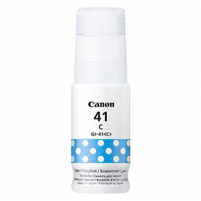 Canon GI-41C (4543C001), originální inkoust, azurový, 7700 stran (70 ml)