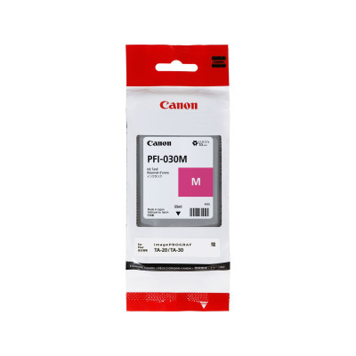 Canon PFI-030M (3491C001), originální inkoust, purpurový, 55 ml