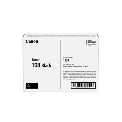 Canon T08 (3010C006), originální toner, černý, 11000 stran