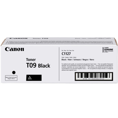 Canon T09Bk (3020C006), originální toner, černý, 7600 stran