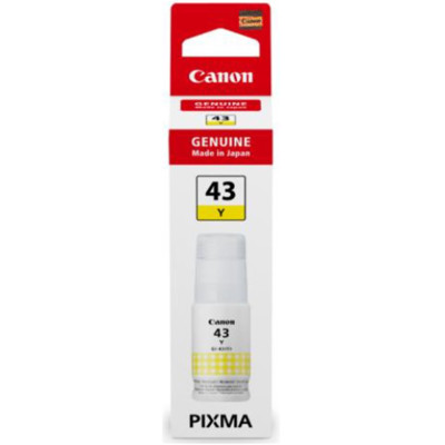 Canon GI-43Y (4689C001), originální inkoust, žlutý, 60 ml