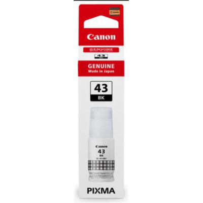 Canon GI-43Bk (4698C001), originální inkoust, černý, 60 ml