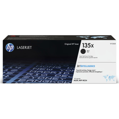 HP W1350X (135X), originální toner, černý, 2400 stran