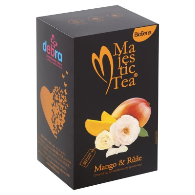 Ovocný čaj Biogena Majestic - mango & růže