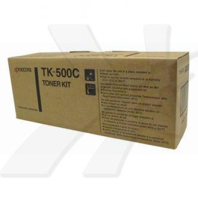 Kyocera TK-500C, originální toner, azurový, 8000 stran