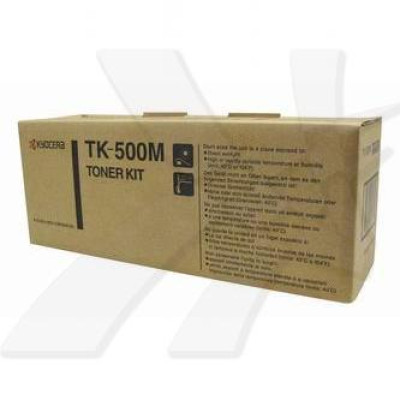 Kyocera TK-500M, originální toner, purpurový, 8000 stran