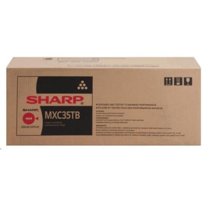 Sharp MX-C35TB, originální toner, černý, 9000 stran