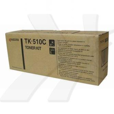 Kyocera TK-510C, originální toner, azurový, 8000 stran