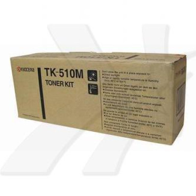 Kyocera TK-510M, originální toner, purpurový, 8000 stran