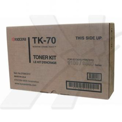 Kyocera TK-70K, originální toner, černý, 40000 stran