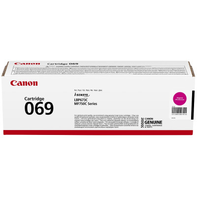 Canon 069M (5092C002), originální toner, purpurový, 2100 stran