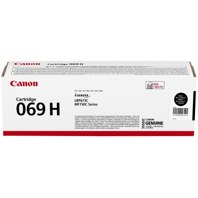 Canon 069HBK (5098C002), originální toner, černý, 7600 stran