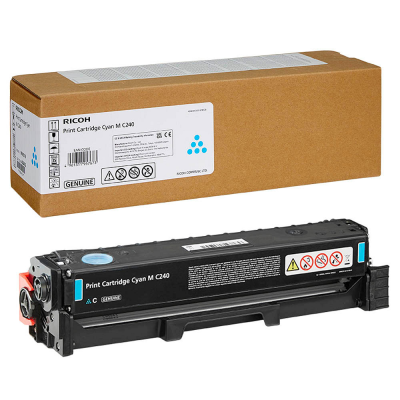 Ricoh 408452, originální toner, azurový, 4500 stran