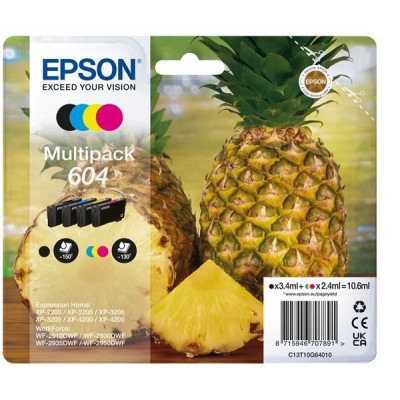 Epson T10G6 (C13T10G64510), originální inkoust, CMYK, 150/130 stran