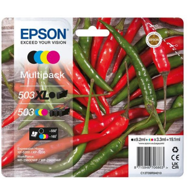 Epson T09R9 (C13T09R94010, 503), originální inkoust, CMYK, 550/165 stran