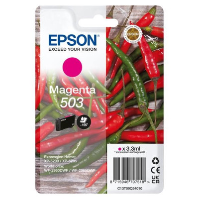 Epson T09Q3 (C13T09Q34010, 503), originální inkoust, purpurový, 165 stran (3,3 ml)