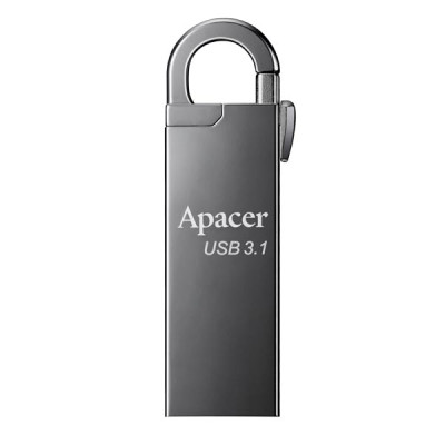 Apacer USB flash disk, USB 3.0, 128GB, AH15A, stříbrný