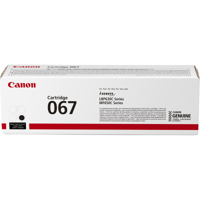 Canon 067Bk (5102C002), originální toner, černý, 1350 stran