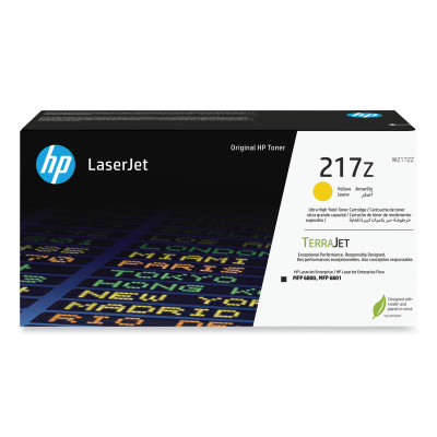 HP W2172Z (217Z), originální toner, žlutý, 24000 stran