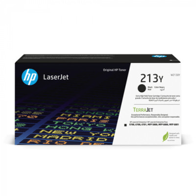 HP W2130Y (213Y), originální toner, černý, 18000 stran