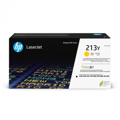 HP W2132Y (213Y), originální toner, žlutý, 12000 stran