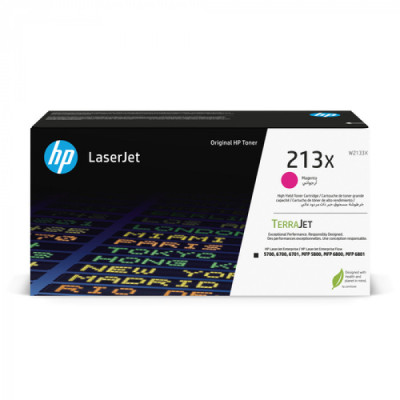 HP W2133X (213X), originální toner, purpurový, 6000 stran