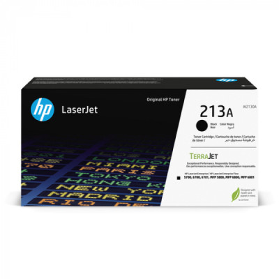 HP W2130A (213A), originální toner, černý, 3500 stran