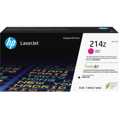 HP W2143Z (214Z), originální toner, purpurový, 26000 stran