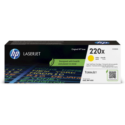 HP W2202X (220X), originální toner, žlutý, 5500 stran