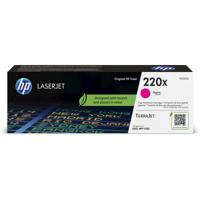 HP W2203X (220X), originální toner, purpurový, 5500 stran