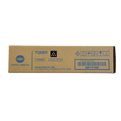 Konica Minolta TNP-92K (AE1Y150), originální toner, černý, 6000 stran