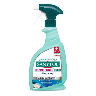 Dezinfekční čistič na koupelny Sanytol Professional - 750 ml