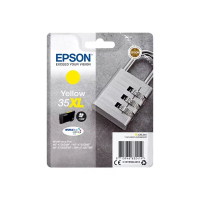 Epson T3594 (C13T35944010, 35XL), originální inkoust, žlutý, 1900 stran (20,3 ml), XL