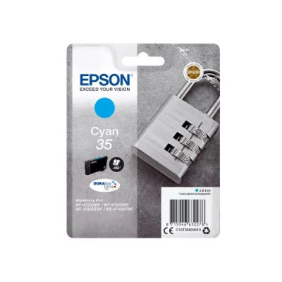 Epson T3582 (C13T35824020, 35), originální inkoust, azurový, 650 stran (9,1 ml)