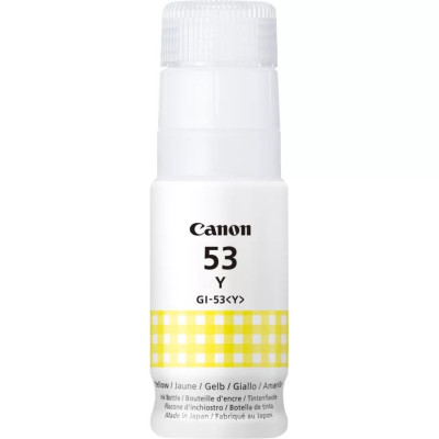 Canon GI-53Y (4690C001), originální inkoust, žlutý, 3700 stran (60 ml)