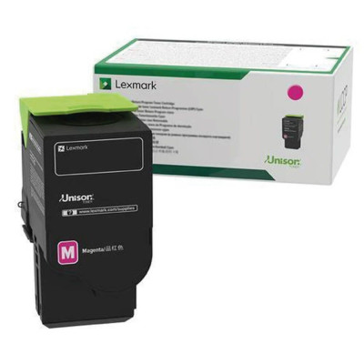 Lexmark 24B7550, originální toner, purpurový, 11700 stran